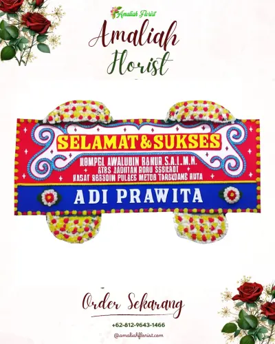 Karangan Bunga Ucapan Selamat di Ardimulyo
